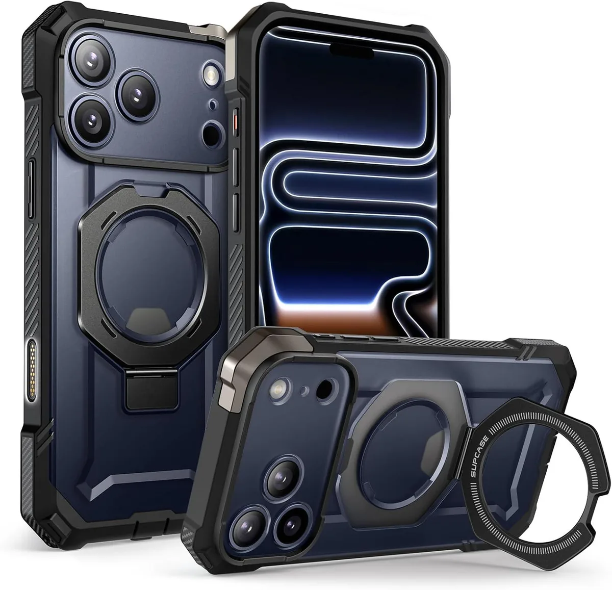Transcend Transcend iPhone 17 Pro Max Case Unicorn Beetle Grip Black — product photo