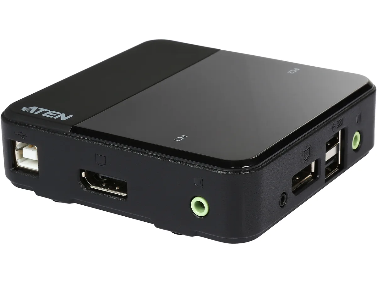 ATEN ATEN CS782DP 2-Port 4K UHD DisplayPort KVM Switch — product photo