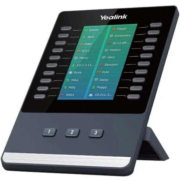 Yealink Network Technology Co., Ltd Yealink Network Technology Co., Ltd 1300033 EXP50 corded phone expansion module — product photo