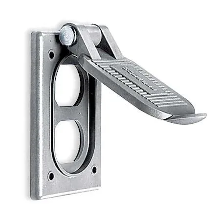 Hubbell Incorporated Hubbell Incorporated HBL5221 Weatherproof Cover FS FD 1-Gang Gray — product photo