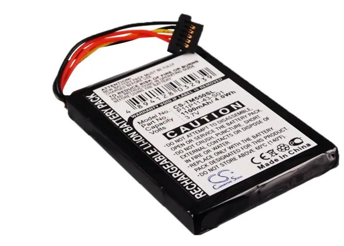 Cameron & Co Cameron & Co DS-CS-TM550SL GPS Battery 1100mAh for TomTom Go 550 Live — product photo