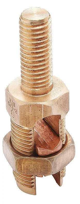 Burndy Burndy K2C23 Grounding Split Bolt Connector Bronze 2.18in — product photo