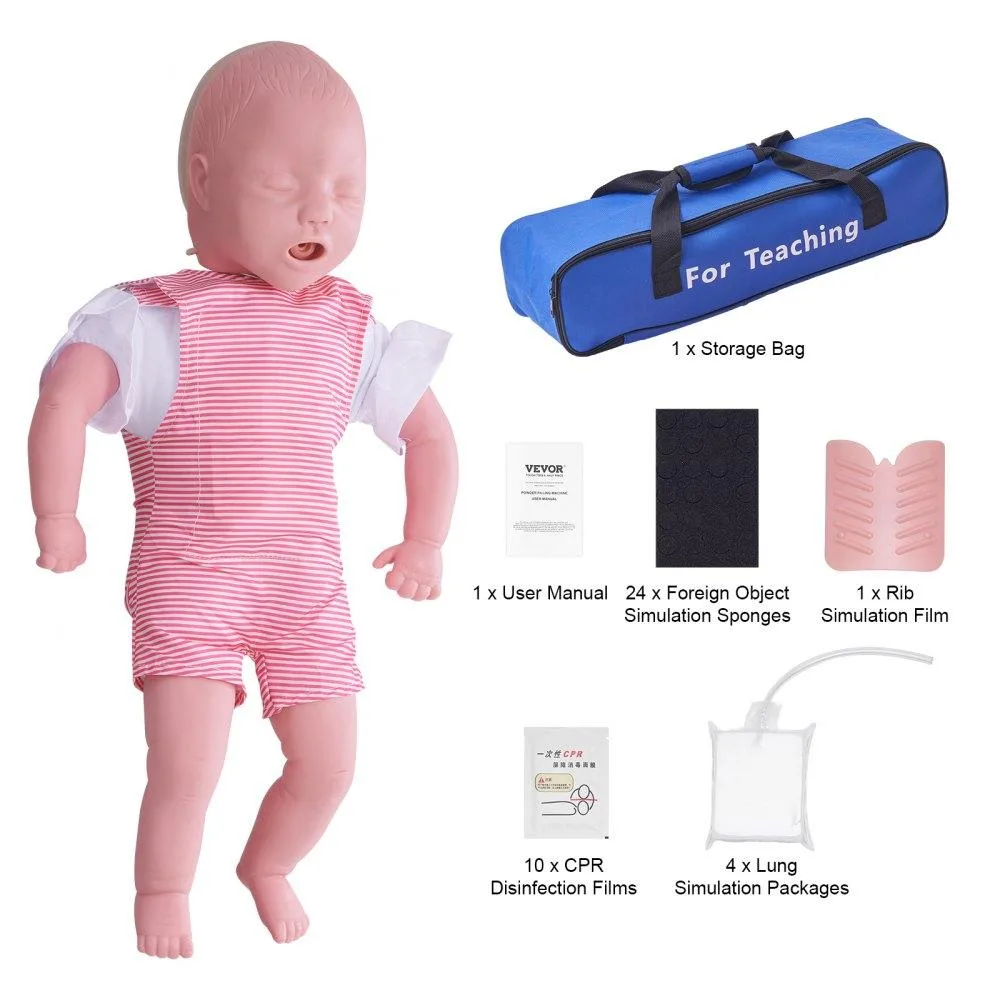 VEVOR VEVOR Infant CPR Manikin LD-J140 Life Size PVC Training Model — product photo