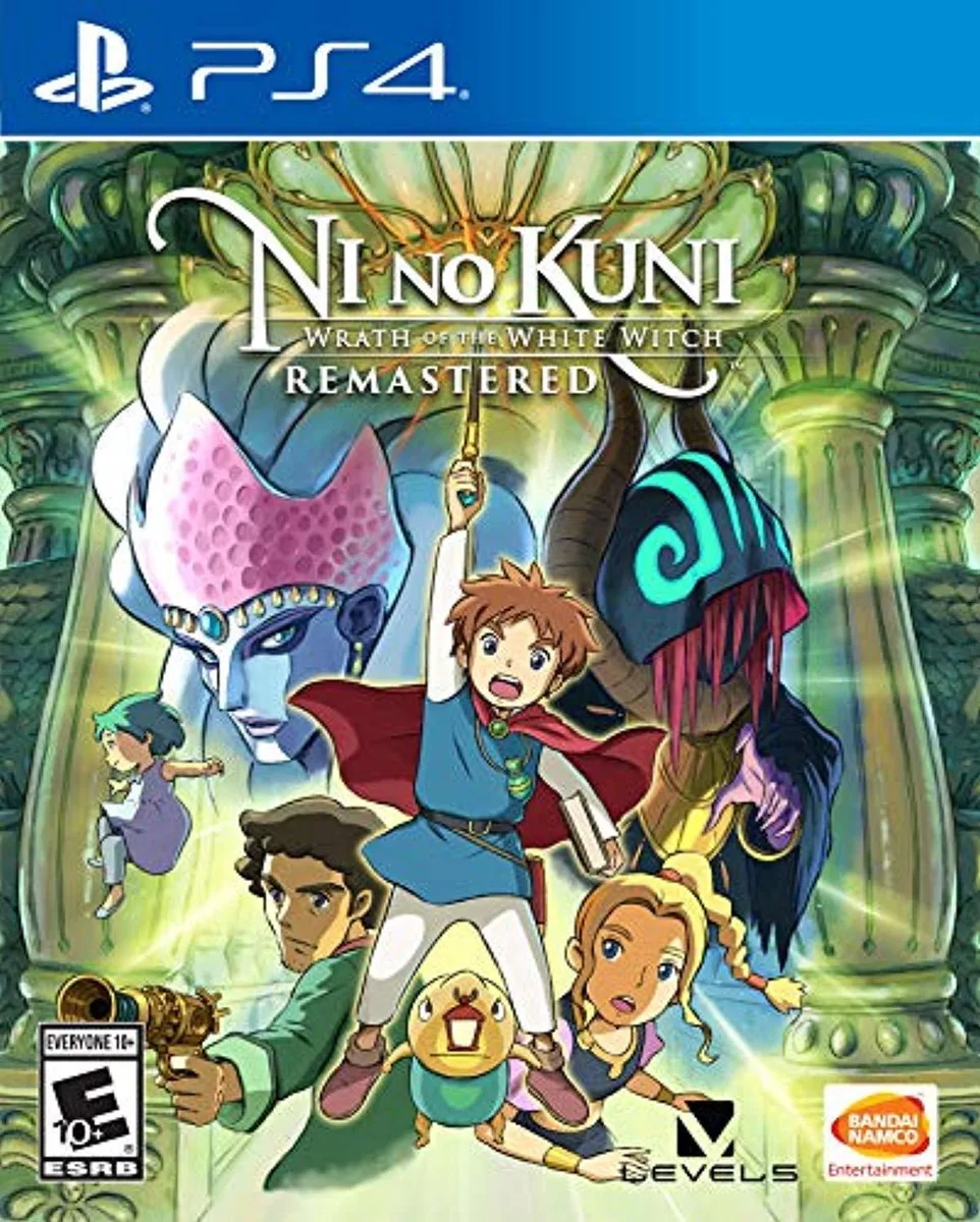 Bandai Bandai RNAB07SR5MD85 Ni no Kuni Wrath of the White Witch Remastered PS4 Video Game — product photo