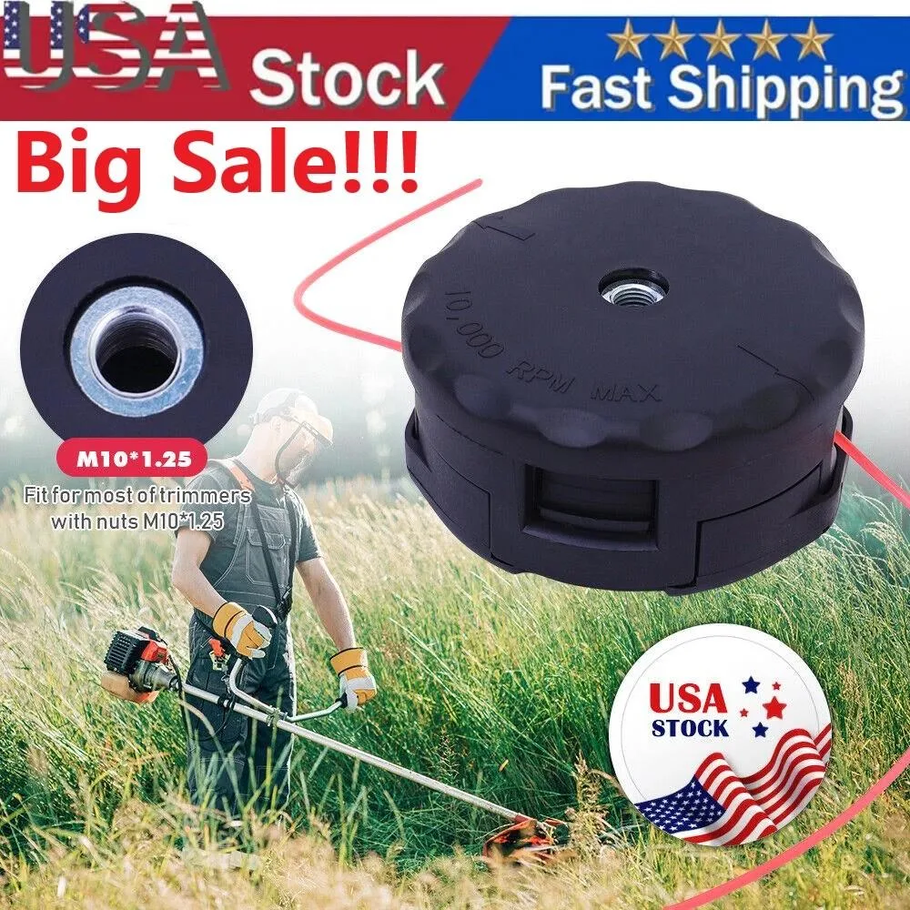 RAYBESTOS UNBRANDED RAYBESTOS UNBRANDED Speed Feed 400 Trimmer Head M10x1.25mm Black — product photo