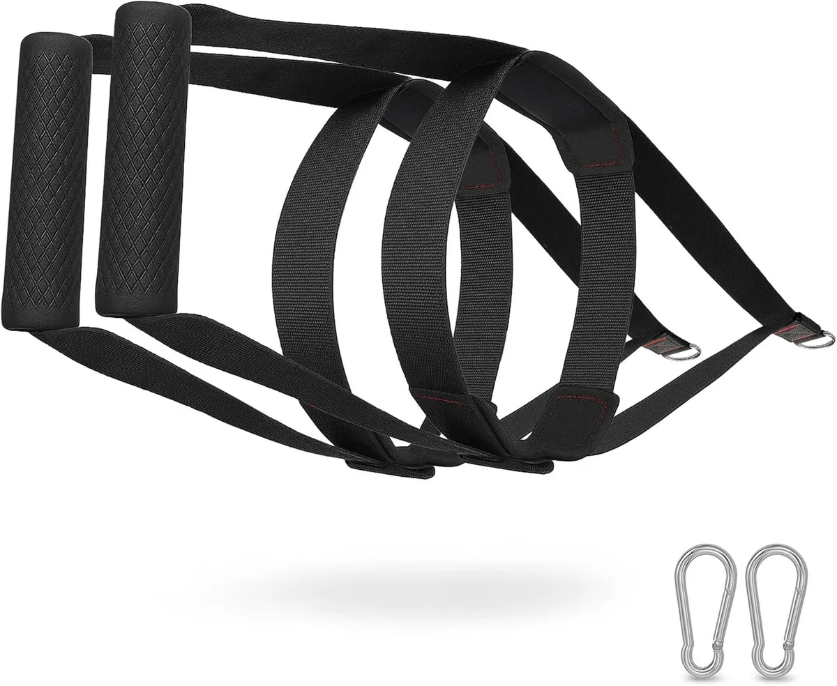 TAURKENAM TAURKENAM Cable Chest Press Handles Forward Press Attachment weight training — product photo