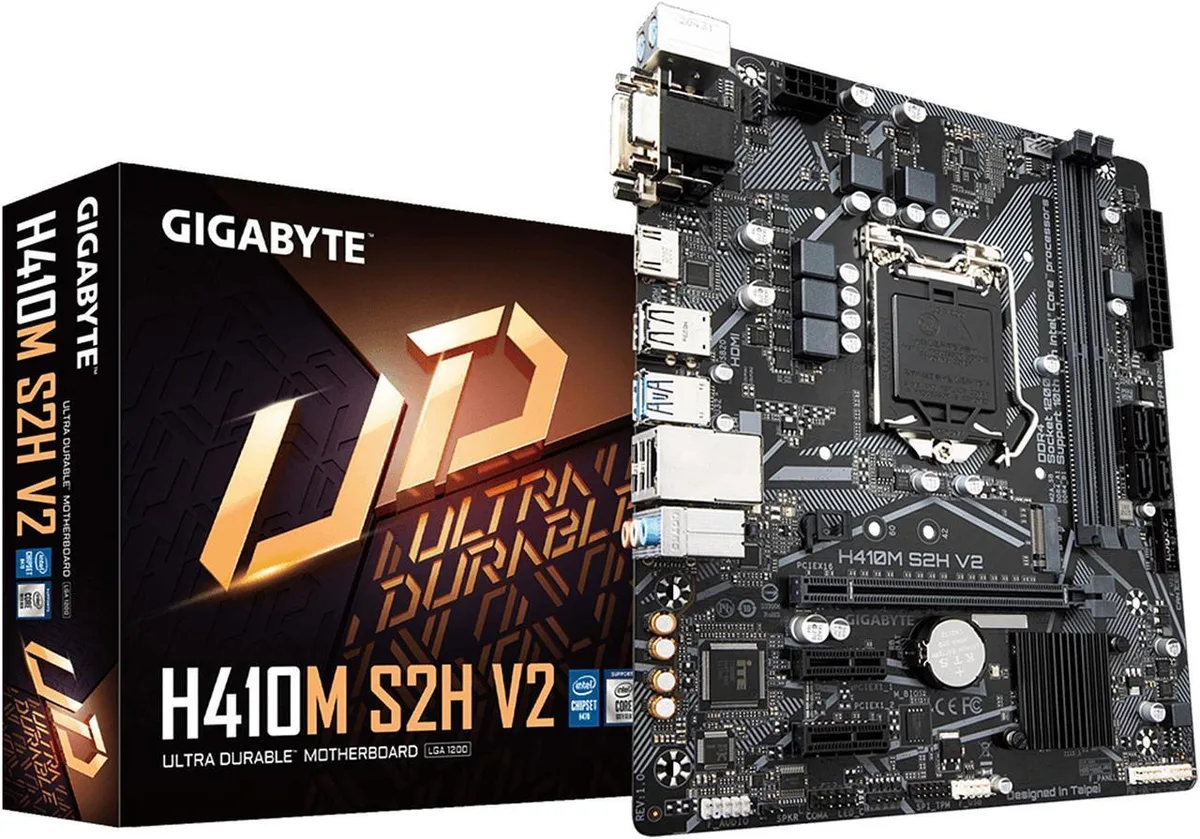 GIGABYTE GIGABYTE H410M S2H V2 Intel motherboard — product photo