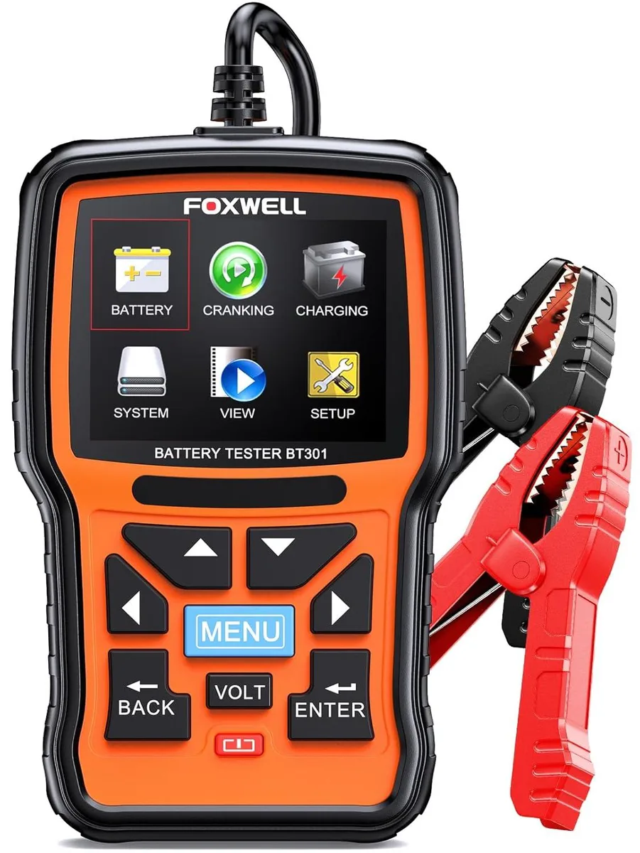 WUQ WUQ BT301 6V 12V Car Battery Tester car electronics accessory — product photo