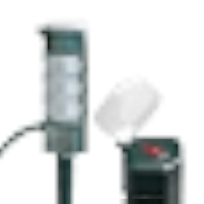 TAURKENAM TAURKENAM Outdoor Power Strip Yard Stake 6ft Cord 6 Outlets IP44 12in Stake — product photo