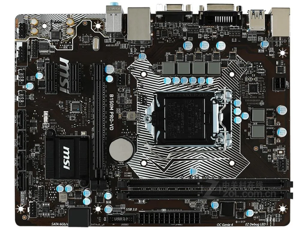 MSI MSI B150M PRO-VD Intel B150 LGA 1151 DDR4 32GB Micro ATX Intel motherboard — product photo