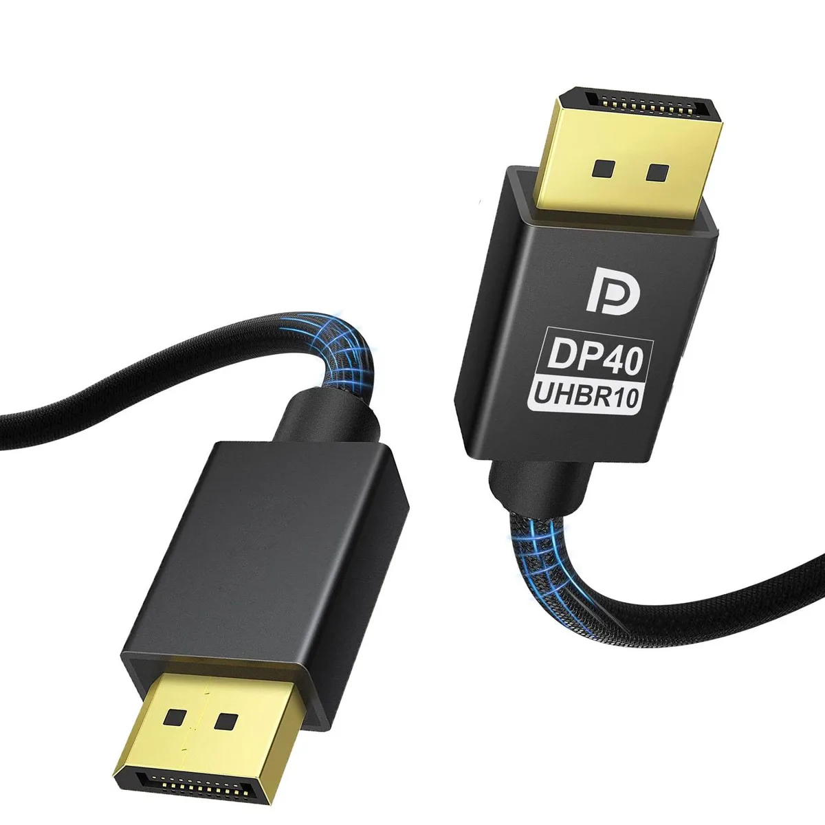 ESTONE ESTONE LJ-DP16K DisplayPort 2.1 cable 10 ft 8K 60Hz 4K 144Hz — product photo
