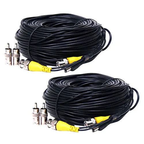 VideoSecu VideoSecu CBV502 2×50ft BNC Video Power Cable 2.1mm — product photo