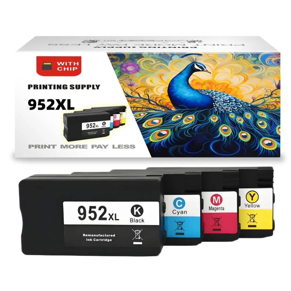 Aster Graphics Inc Aster Graphics Inc 952XL Ink Cartridge 4 Pack B/C/M/Y — product photo