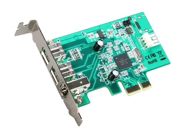 STARTECH STARTECH PEX1394B3LP 3-port 1394b/a low-profile expansion card — photo du produit