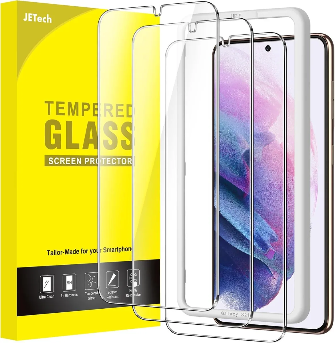 NuoTo NuoTo Screen Protector for Galaxy S21 5G 6.2-Inch 3-Pack — product photo
