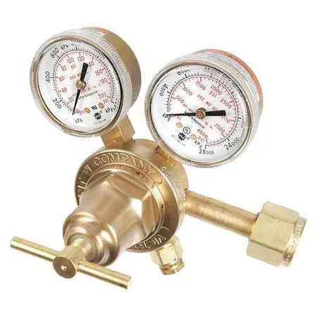 Victor Victor 0781-0098 Gas Regulator, Single Stage, CGA-510, 4-80 psi — product photo