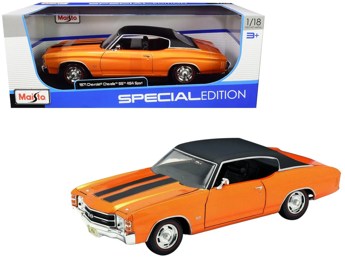 Maisto Maisto 1971 Chevrolet Chevelle SS 454 1/18 Diecast Vehicle — product photo