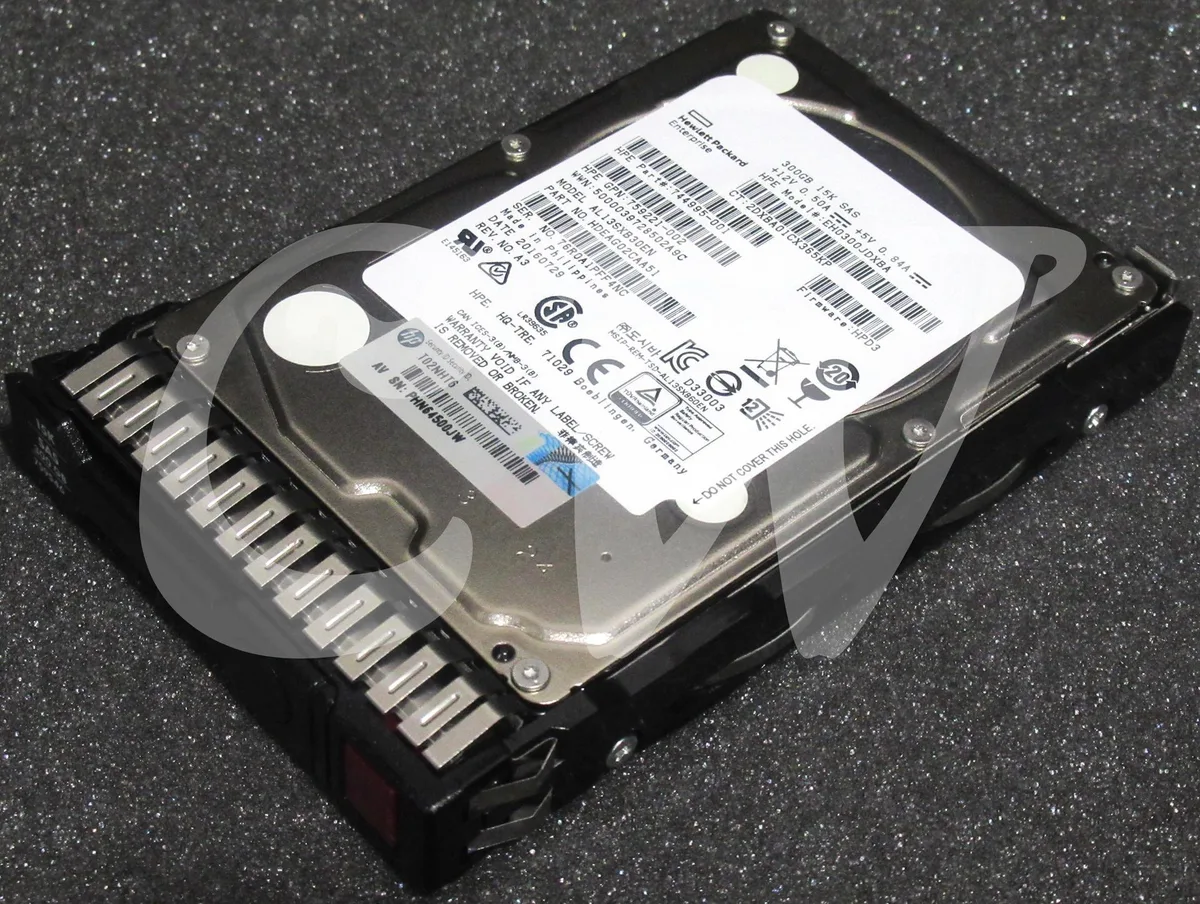 HPE HPE EH0300JDXBA 300GB 15000RPM 12Gb/s 2.5" SAS internal hard drive — product photo
