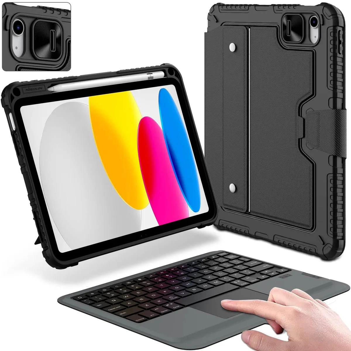  Nillkin A3354 iPad 10th/11th Gen 10.9" Keyboard Case with Trackpad — product photo