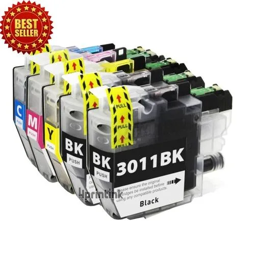NShi NShi MFC-J491DW LC-3011 5-pack ink cartridges 2B/C/M/Y 200 pages — product photo
