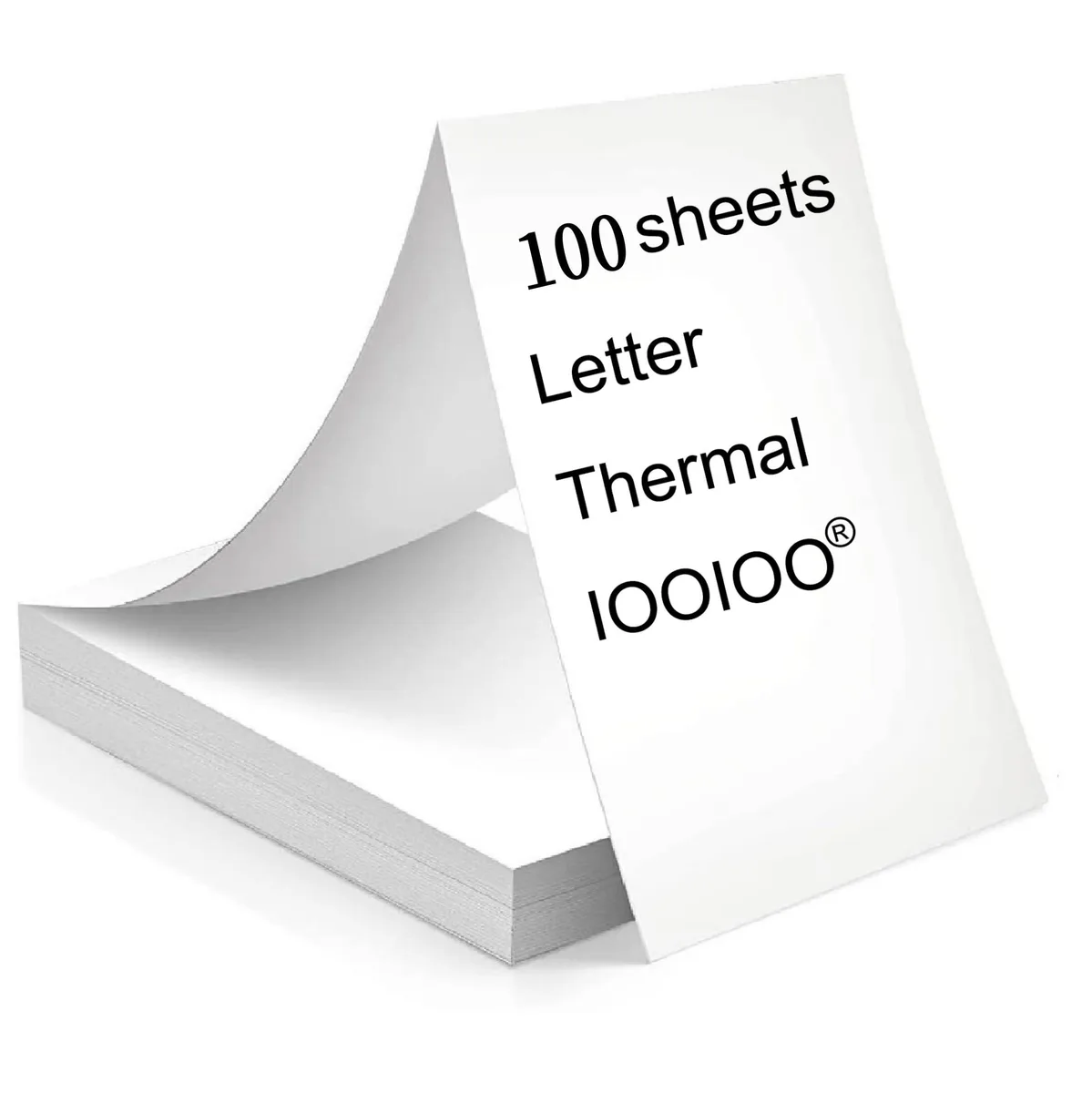  Receipt Paper BPS free BPA free 100 pages Continuous without mark 3 years — product photo