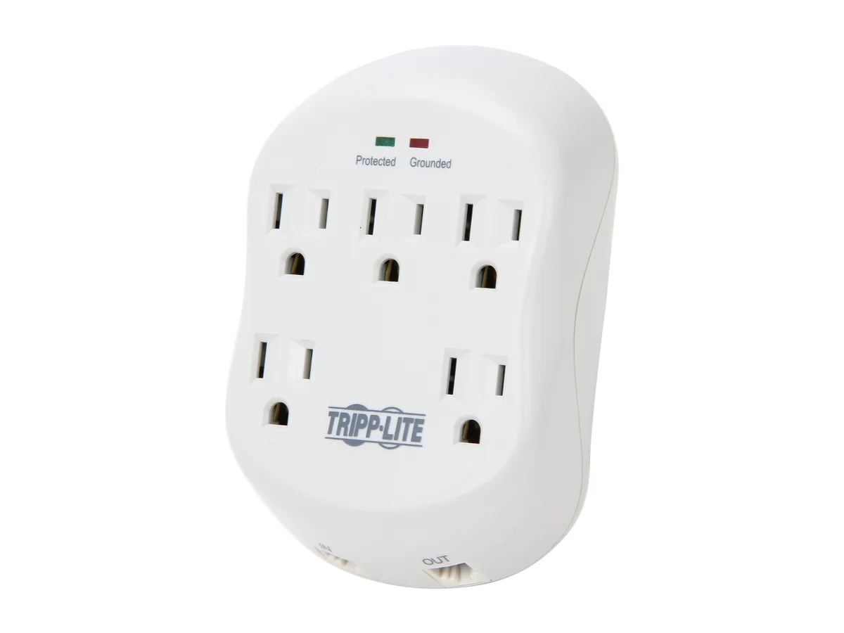 Tripp Lite Tripp Lite SK5TEL-0 5-Outlet 1080 J Surge Protector — product photo