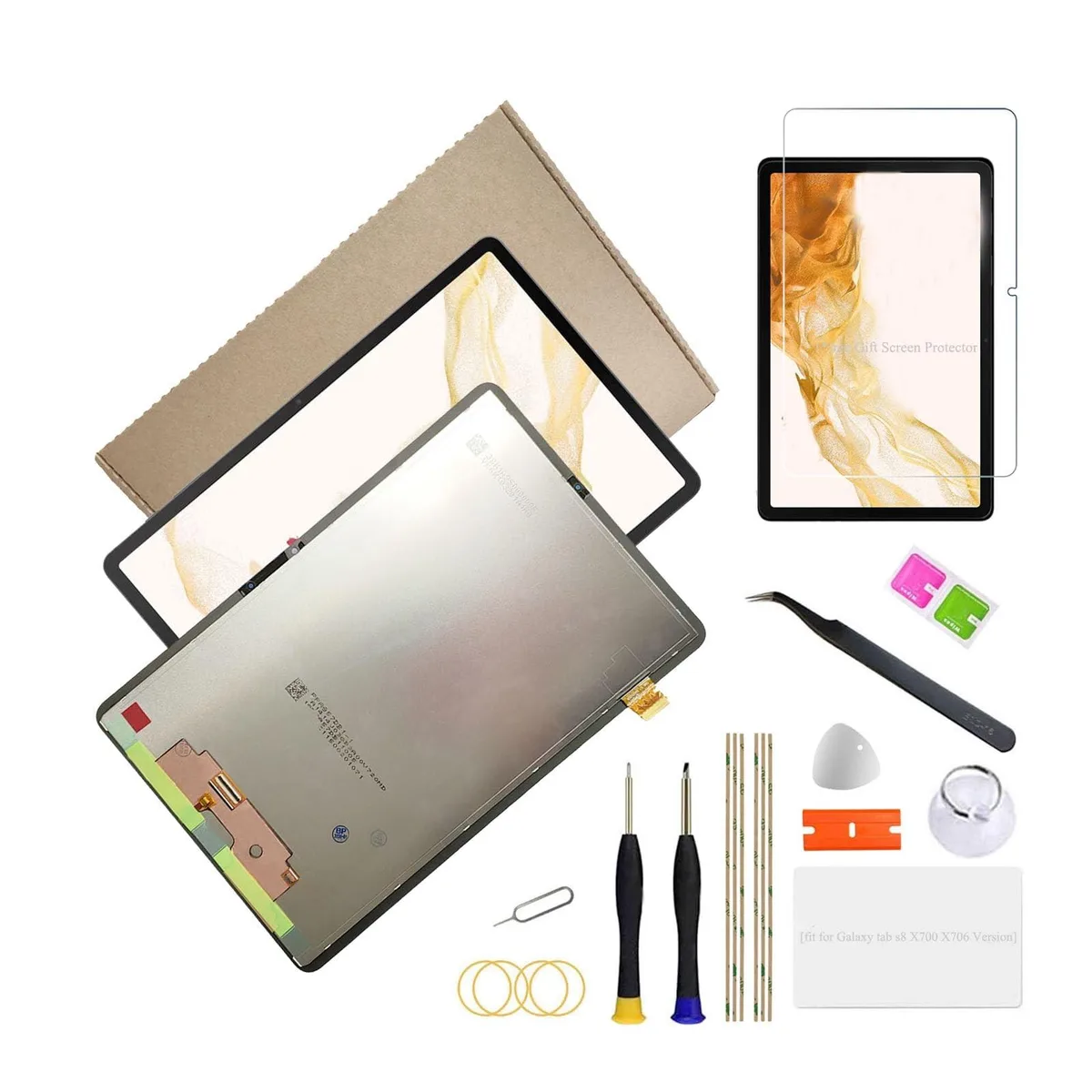 Adafruit Adafruit 2 in 1 Accessory for Samsung Galaxy Tab S8 11.0 Inches X700 X706 — product photo