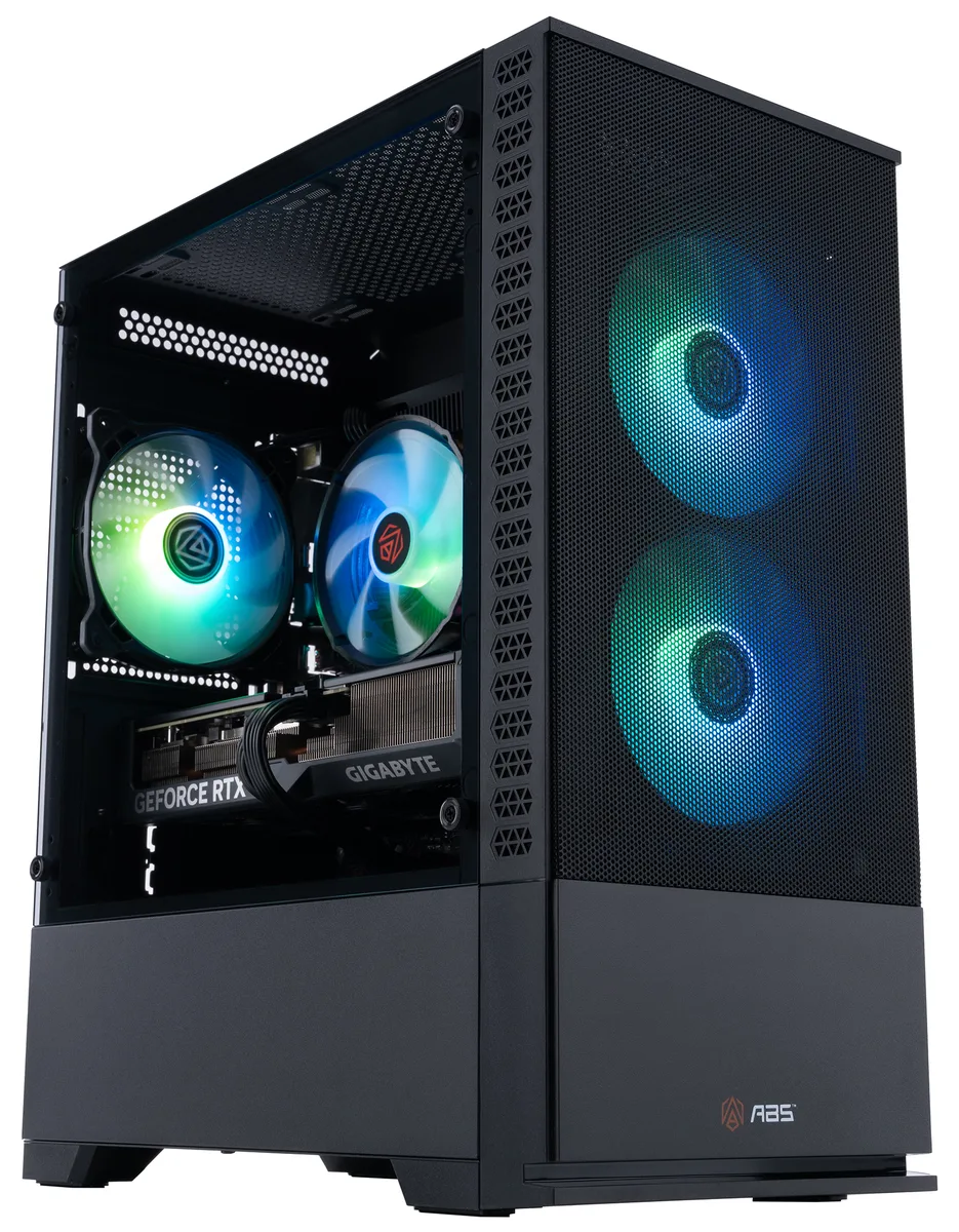 ABS ABS Cyclone Aqua CA14400F4070 gaming PC i5-14400F RTX 4070 32GB 1TB — product photo