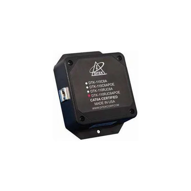 DITEK DITEK DTK-110RJC6APOE security surge protector — product photo