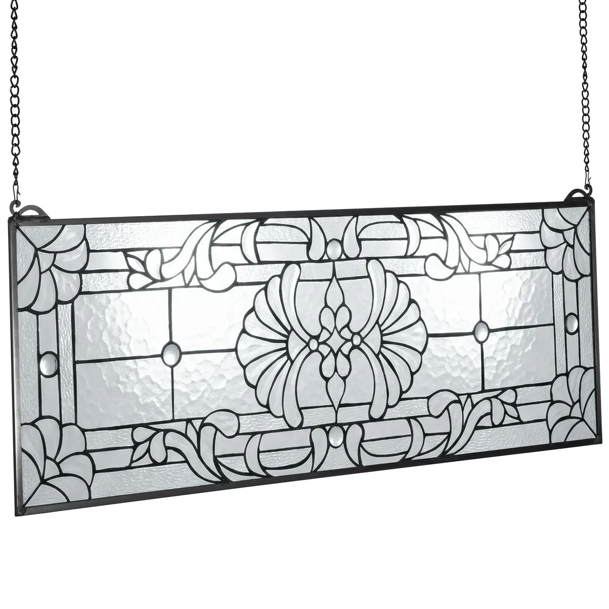 VEVOR VEVOR NC-SG09 Stained Glass Panel 35.2 x 12.99 in — product photo