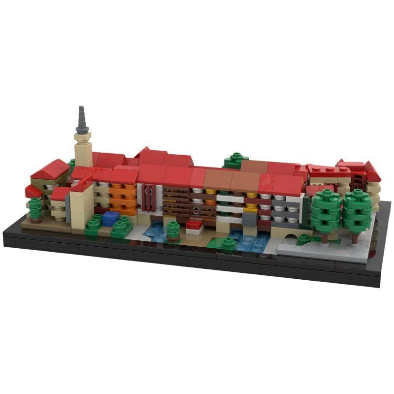 ZITIANYOUBUILD ZITIANYOUBUILD Krämerbrücke Educational Building Set 743PCS 1/750 Scale MOC-213242 — product photo