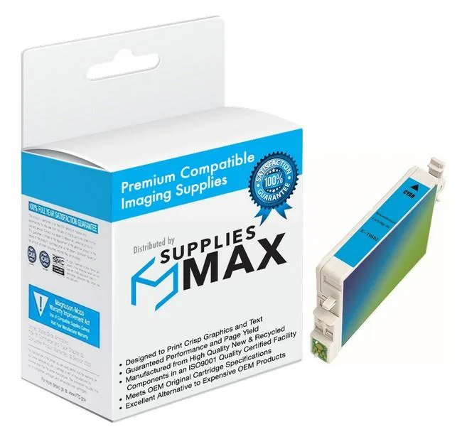SuppliesMax SuppliesMax Cyan Inkjet Cartridge T060220 540 Pages — product photo