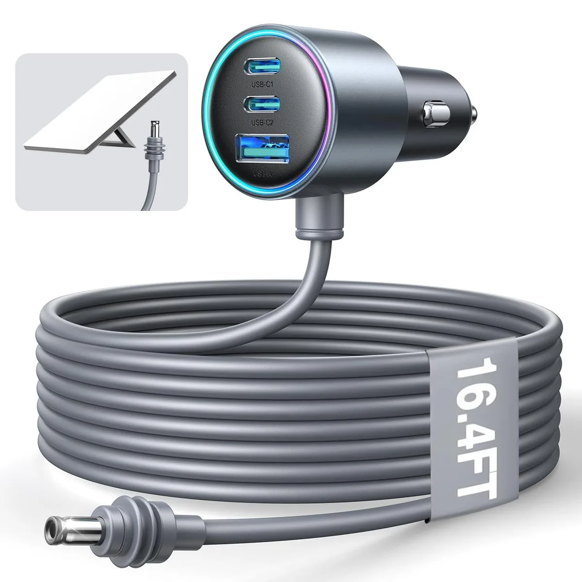  JOYROOM JR-CL30 Starlink Mini Car Adapter 16.4FT PD 45W USB-A 30W — product photo