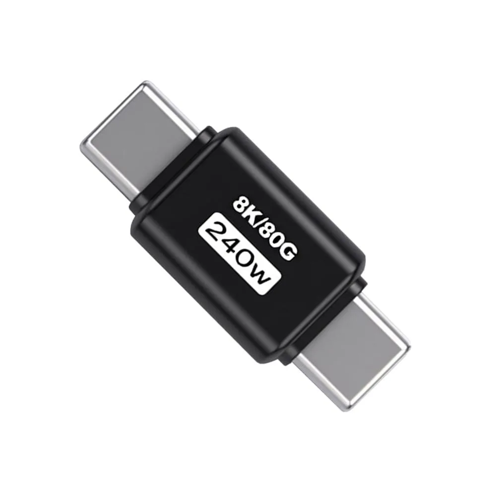 LORDWORLD LORDWORLD USB 5.0 80Gbps Male-to-Male USB-C Adapter — product photo