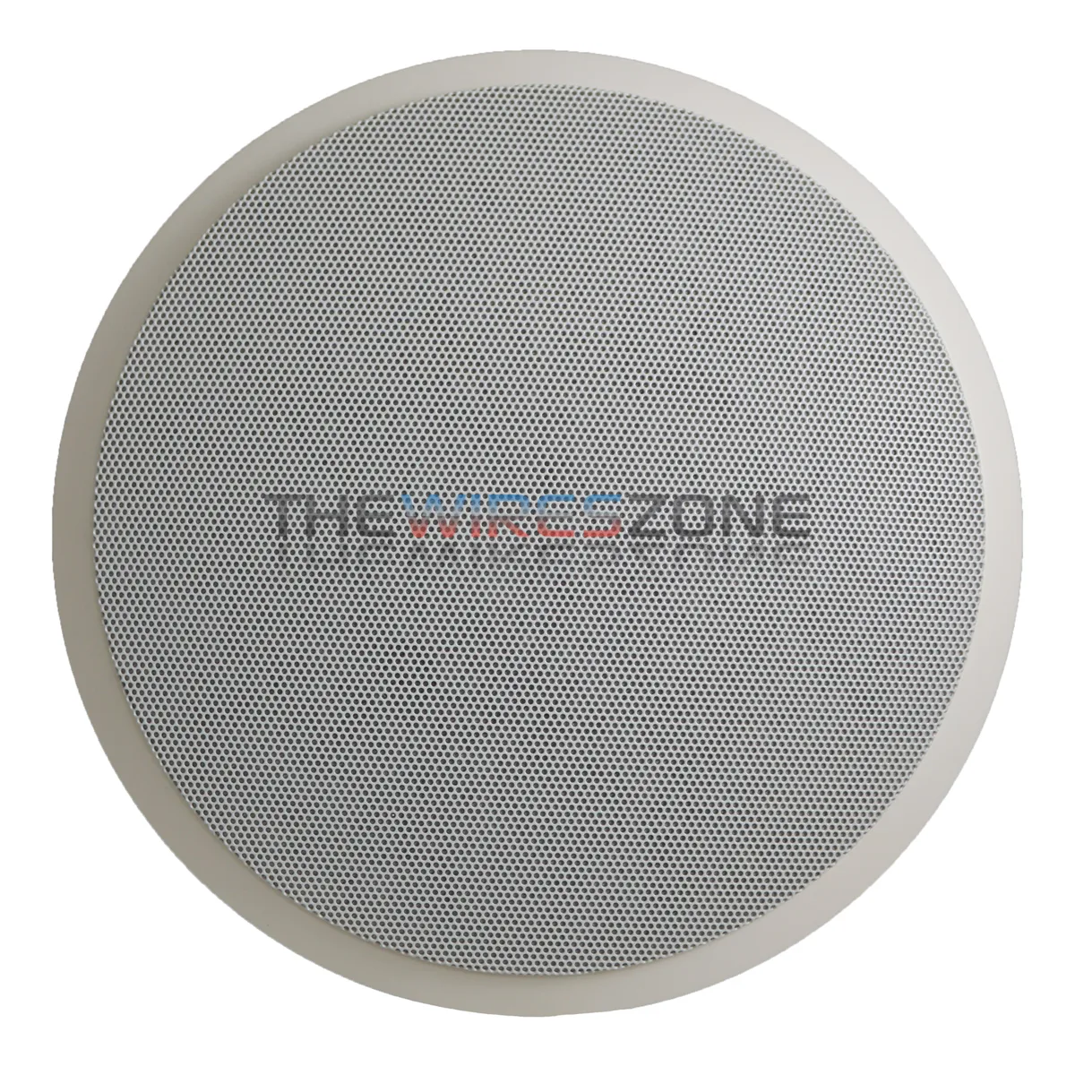 The Wires Zone The Wires Zone White 6.5" 2-Way In-Ceiling Tilted Speaker Pair 30W RMS 100W Peak 6 Ohms — product photo