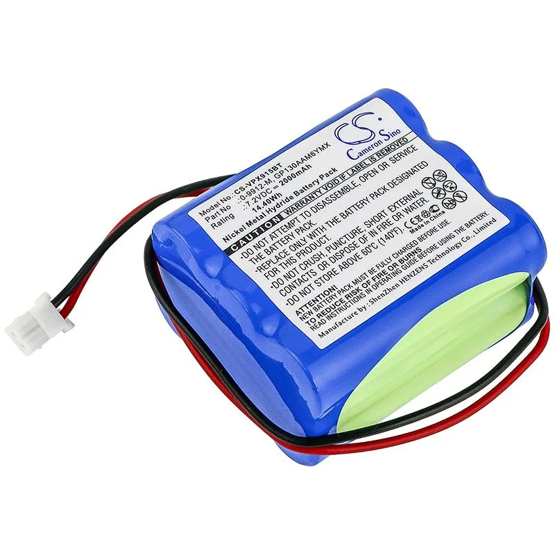 Estry Estry 7.2V 2000mAh Ni-MH standard battery for Visonic Powermax Plus 0-9912-H — product photo