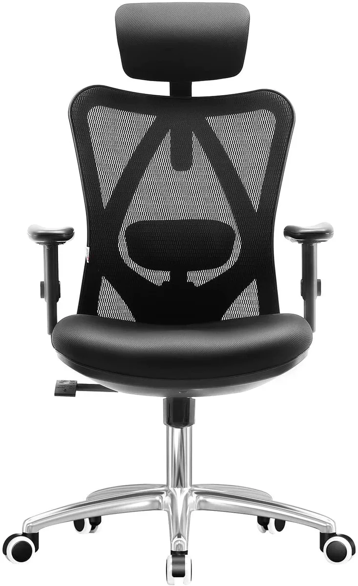 SIHOO SIHOO M18-014 Office Chair Black Mesh 331 lbs — product photo
