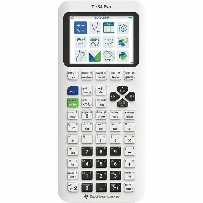 Texas Instruments Texas Instruments 84EVO/FC/1L1/A Translator 3.50 MB 2.80" 320 x 240 White — product photo