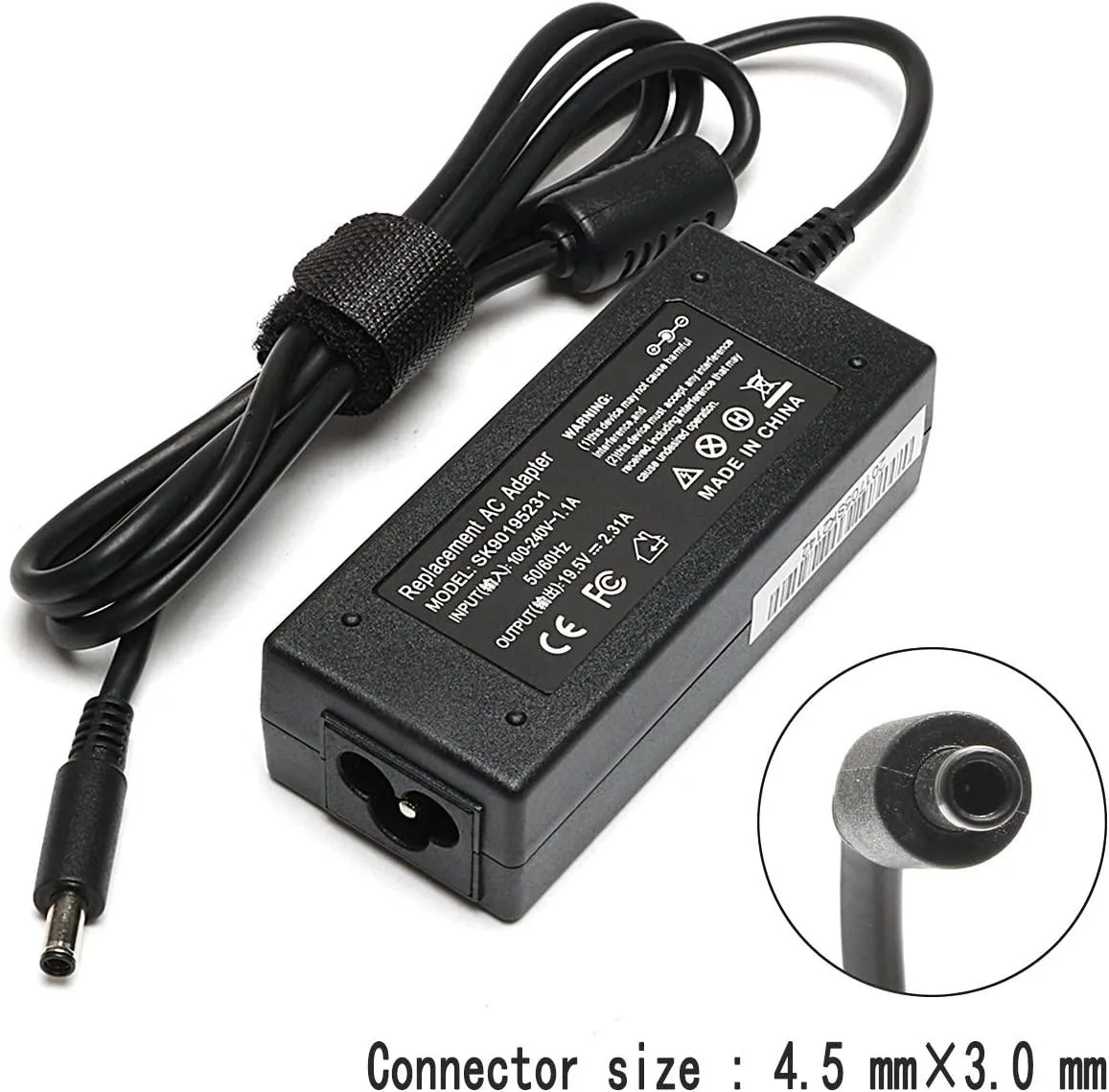 myVolts myVolts 19.5V 2.31A 45W AC Adapter Laptop Charger 4.5×3.0mm — product photo