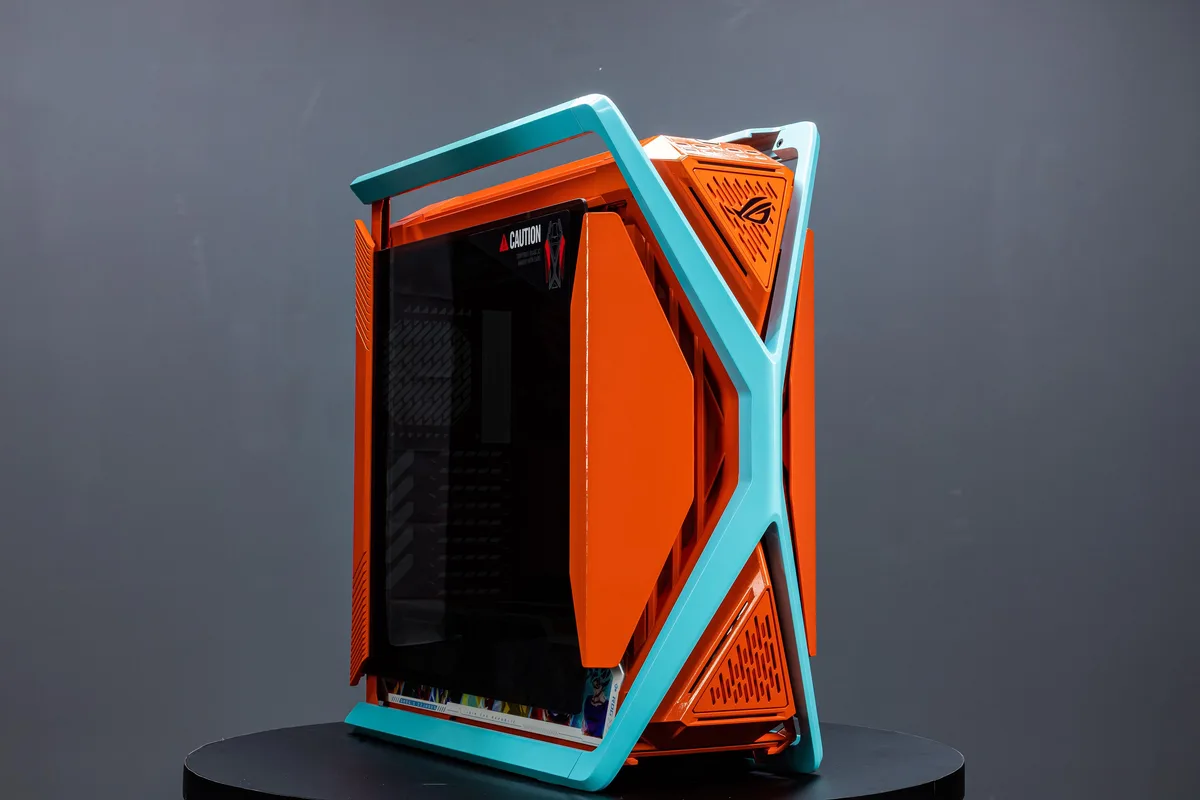 Corn Electronics Corn Electronics GR701 E-ATX PC case Dragon Ball Orange — product photo