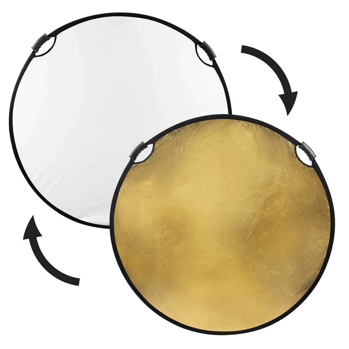 Glow Edge Glow Edge 52" Circular Collapsible Reflector Gold/White Studio — product photo