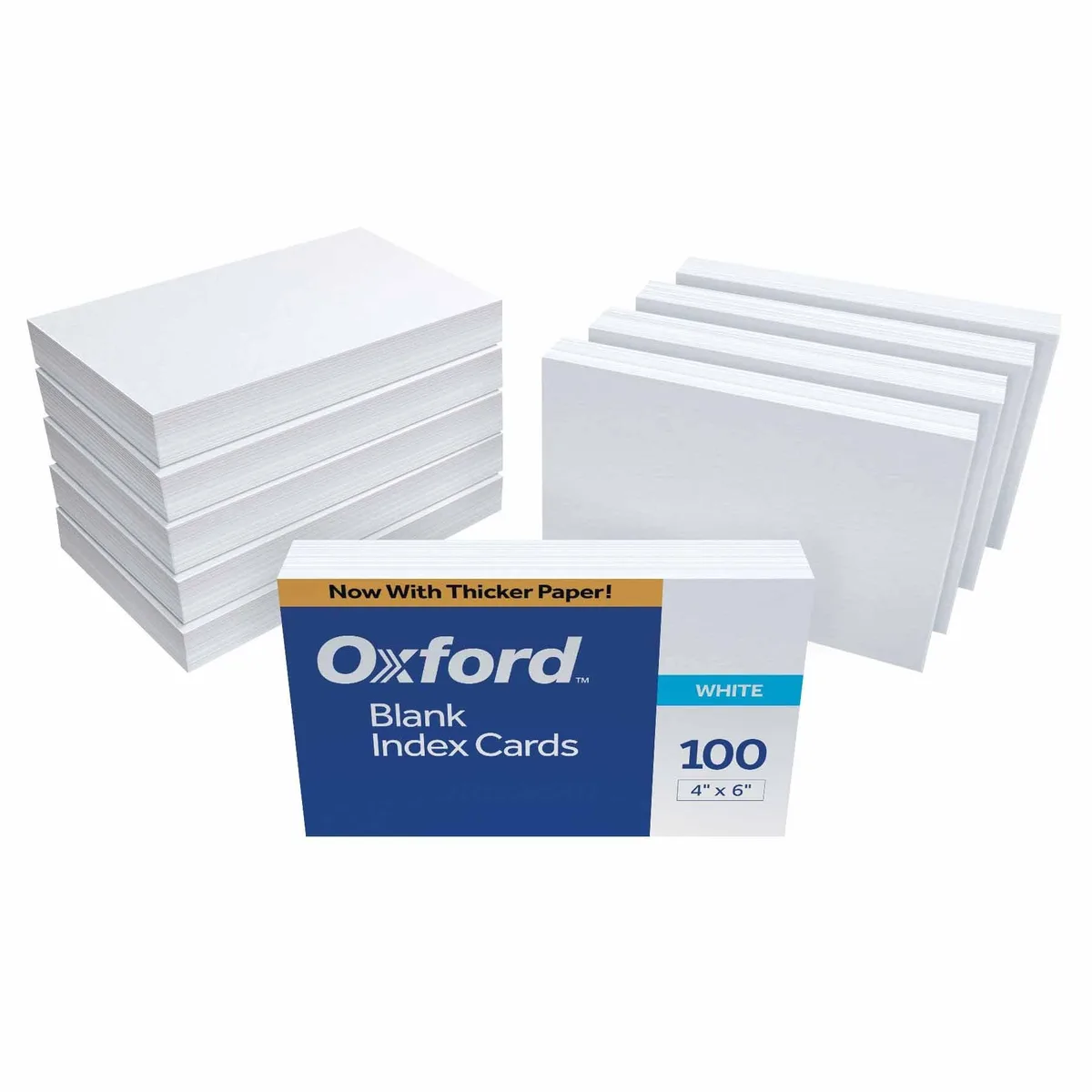  Oxford 40EE Index Cards 4 x 6 Inches White 10 Packs of 100 (1000 Sheets) — product photo