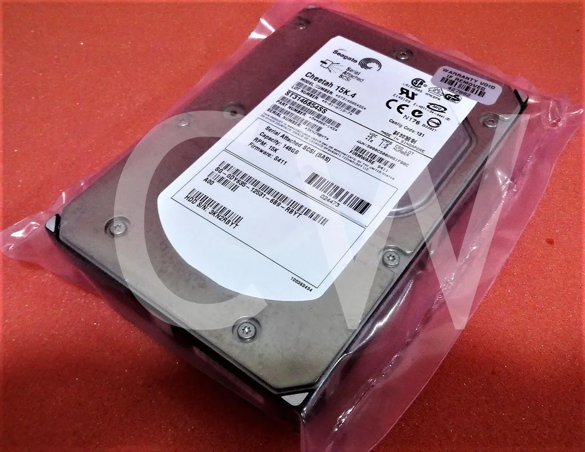 DELL DELL ST3146854SS 146GB 15K RPM 3.5" SAS internal hard drive — product photo
