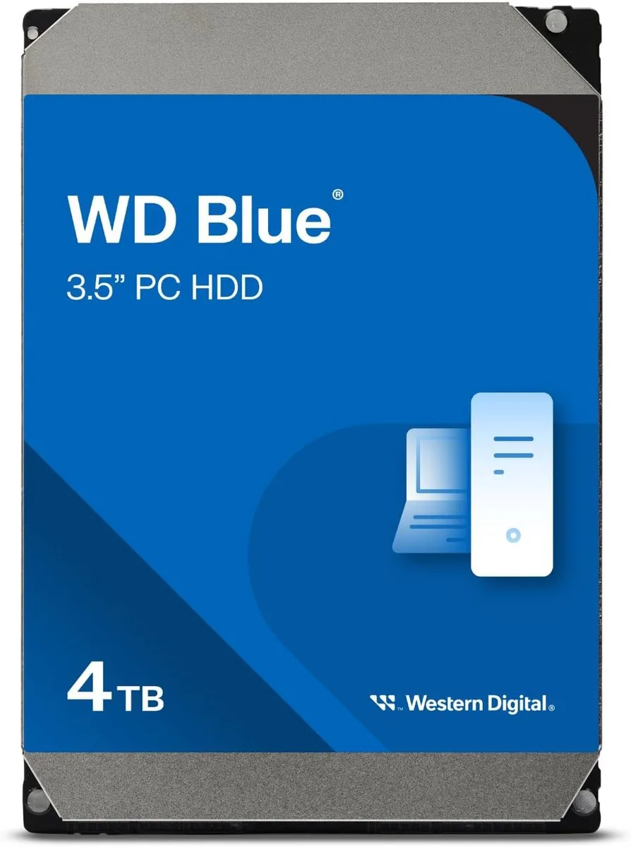 Western Digital Western Digital WD40EZZX 4TB 5400 RPM 128MB CMR 3.5" SATA internal hard drive — product photo