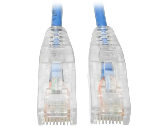 Tripp Lite Tripp Lite N201-S15-BL Cat6 slim network ethernet cable 15 ft blue — product photo