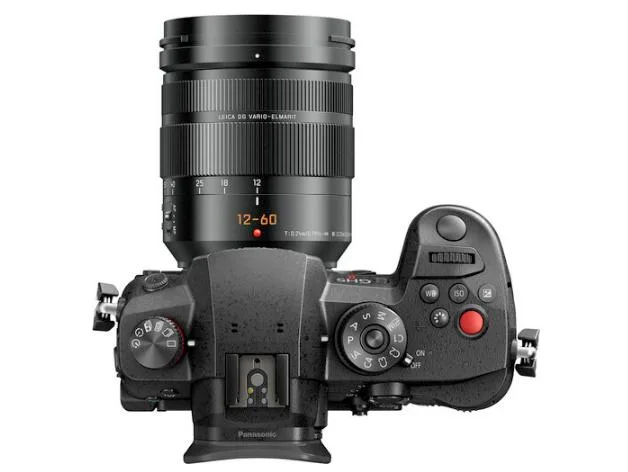 Panasonic Panasonic LUMIX GH5 II compact mirrorless camera with Leica 12-60mm f/2.8-4.0 lens — product photo