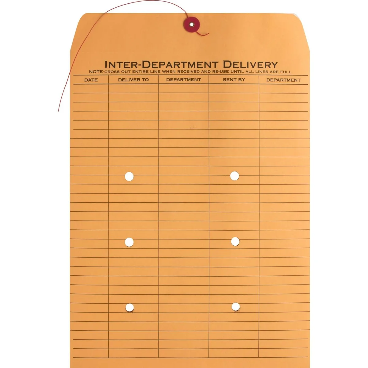 Business Source Business Source 42255 Kraft Envelope 10x13 100/Box — product photo