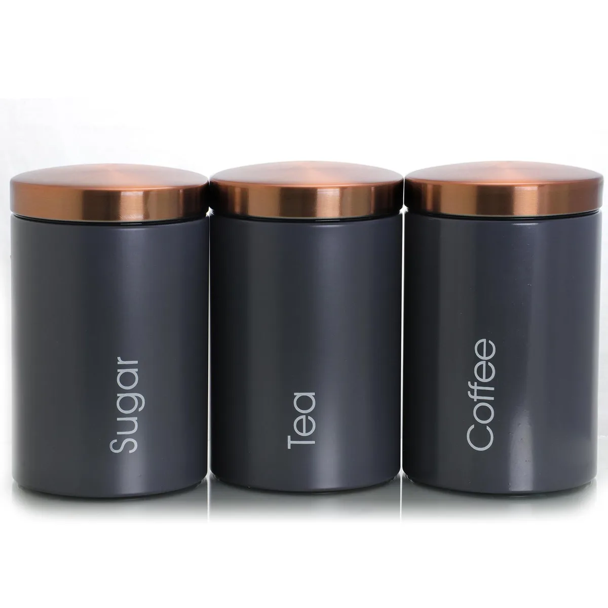 MegaChef MegaChef 510109465M 3-Piece Canister Set food storage — product photo