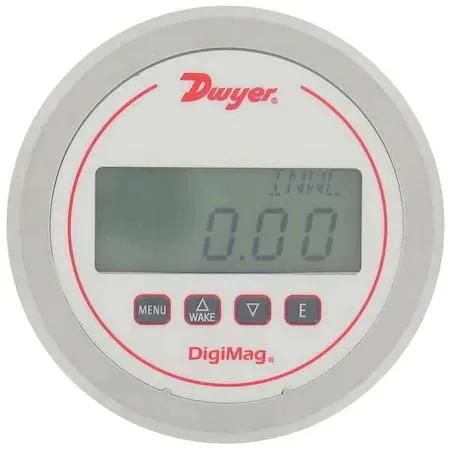 Dwyer Instruments Inc. Dwyer Instruments DM-1208 Digital Differential Pressure Gauge 0.125 measurement — product photo