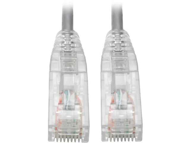 Tripp Lite Tripp Lite N201-S01-GY Cat6 network ethernet cable 1 ft gray — product photo